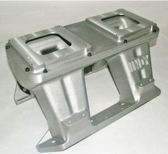 INDY HEADS- TUNNEL RAM MANIFOLDS  MOPAR  & AMC